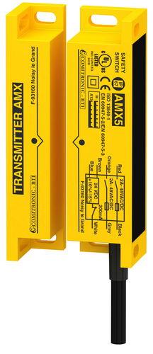 electromagnetic switch / non-contact / coded safety / single-pole