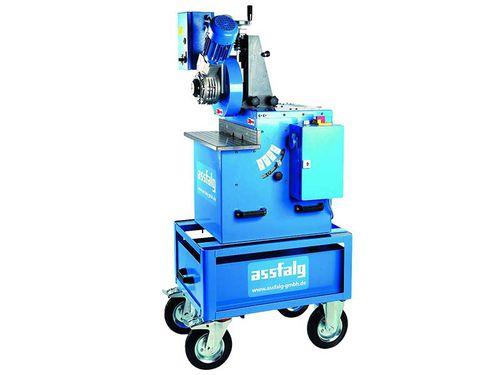 automatic feed chamfering and deburring machine / straight edges / weld preparation / angular adjustment