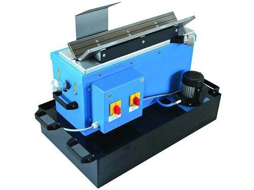 manual grinding machine / edge / deburring / stationary