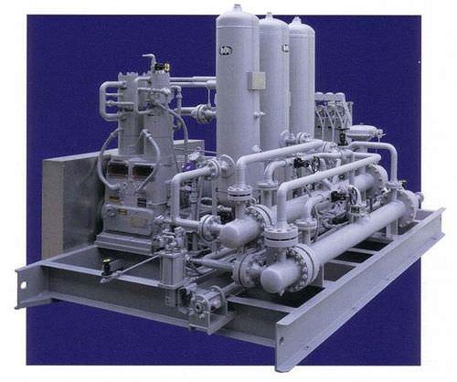 gas compressor / piston / stationary / oil-free