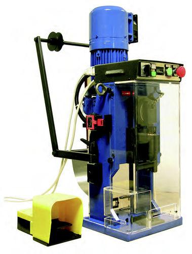 cable end sleeve crimping machine / semi-automatic