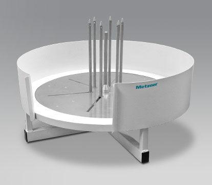 corrugated pipe decoiler / vertical