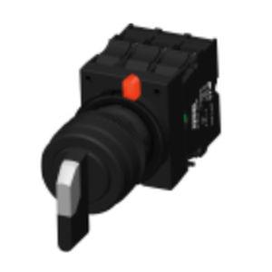 selector knob switch / IP20 / LED-illuminated / illuminated (green)