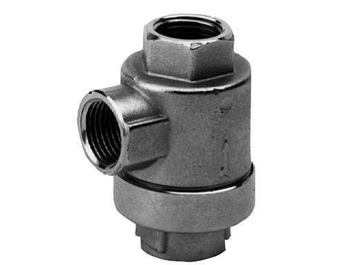 poppet valve / pneumatic / for compressed air / quick-release exhaust