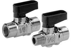 ball valve / manual / shut-off / for compressed air