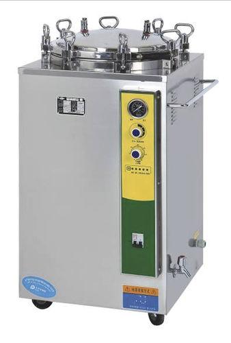 laboratory sterilizer / steam / vertical