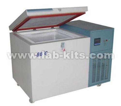 laboratory freezer / chest / ultra-low-temperature / vertical