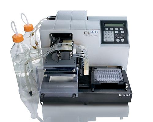 fluid dosing dispenser / volumetric / automatic / microplate