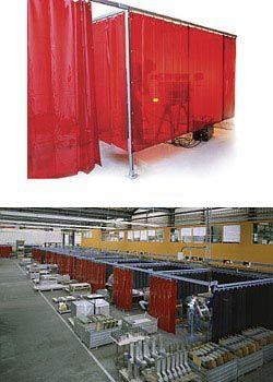 flexible strip doors / indoor / industrial / PVC