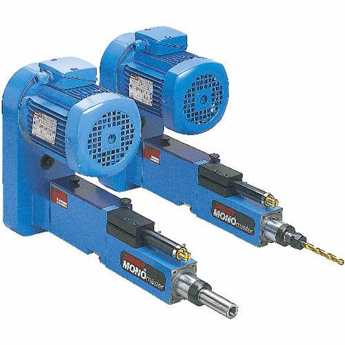 electro-pneumatic drilling unit / double-spindle