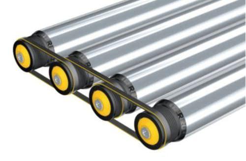 ribbed transmission belt / for conveyors / flexible