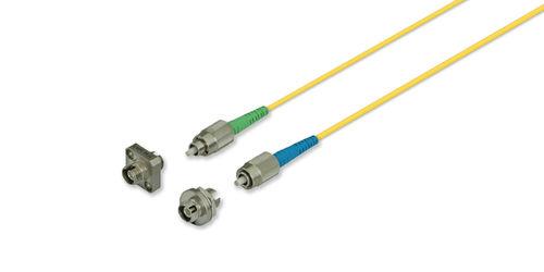 fiber optic connector / circular / FC-APC