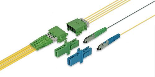 fiber optic connector / rectangular / cast / multipolar
