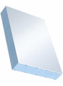 acoustic panel / sandwich / PVC