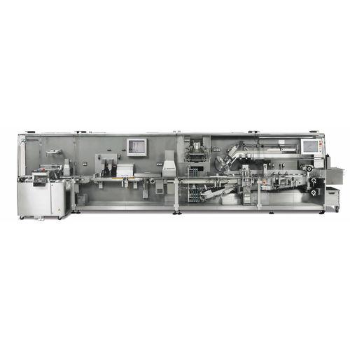 blister packaging machine / for pharmaceutical products / in-line / for the pharmaceutical industry