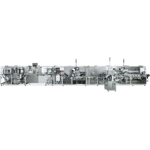 blister packaging machine / large-format / for pharmaceutical products / automatic