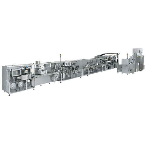 pharmaceutical product packaging line / aseptic / for the pharmaceutical industry