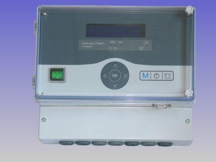 controller for water softening plant
