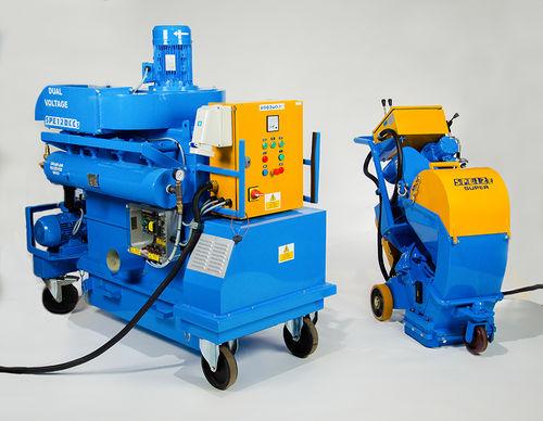 manual shot blasting machine / continuous