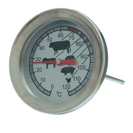 dial thermometer / bimetallic / insertion / pocket