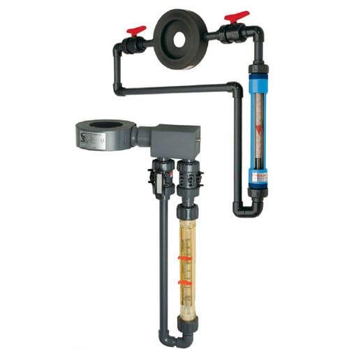 differential-pressure flow meter / orifice / for gas / for steam