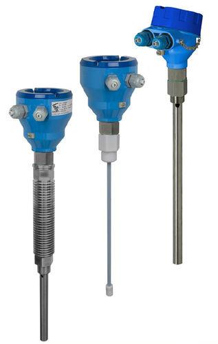 radar level transmitter / for liquids / for tanks / TDR guided wave radar