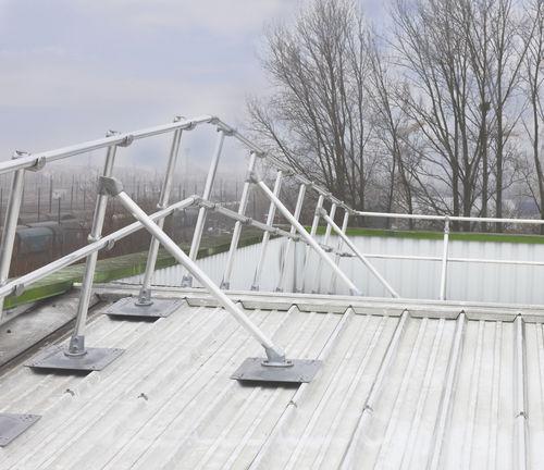 metal roof roof edge protection