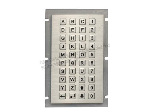 40-keys keypad / back mount / vandal-proof / weatherproof