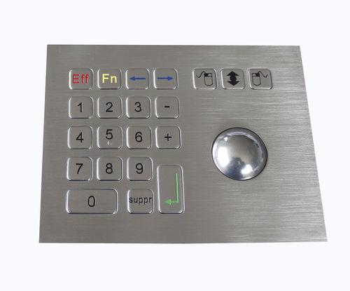 built-in keypad / metal / with trackball / IP65