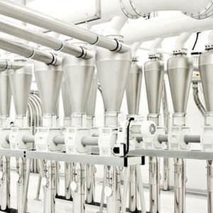 cyclone dust collector / pneumatic backblowing / modular