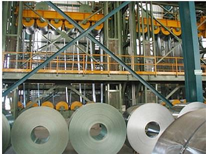 galvanizing line / continuous for steel bands