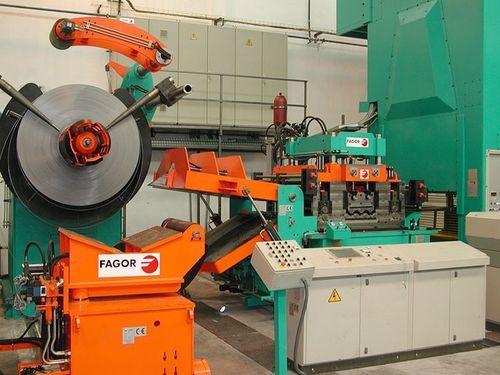 coil feeding line for presses