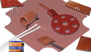 screen-printed heating element / silicone