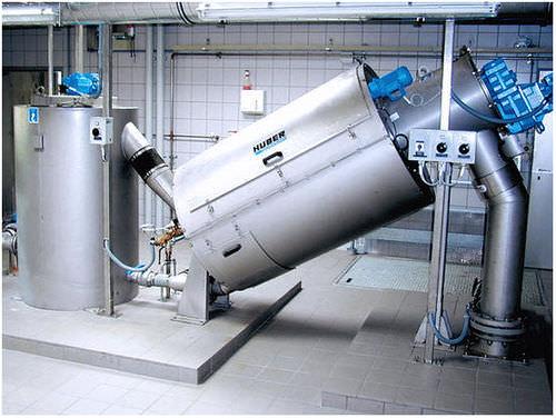 thickener / screw / for sludge treatment