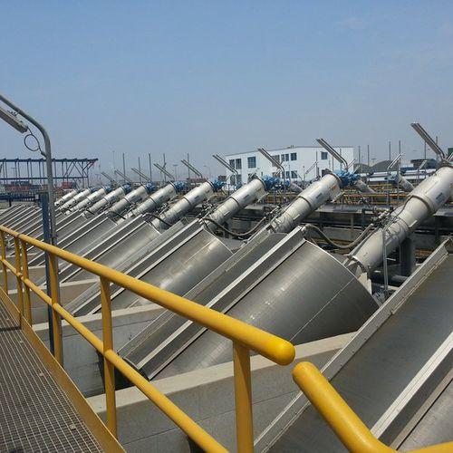 fine screen / drum / rotary / for wastewater treatment