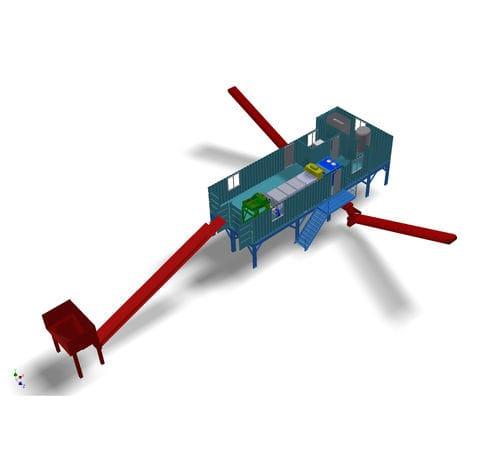 mobile sorting machine / optical