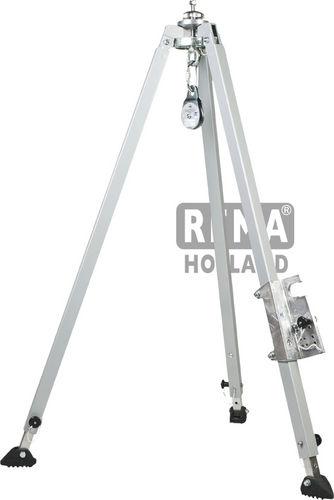 aluminum tripod / security