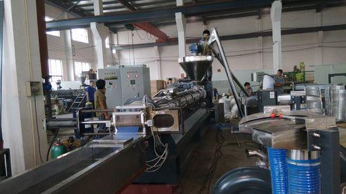 pelletizing extrusion line / compounding