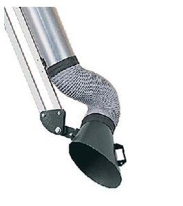 fixed extraction arm / flexible / dust