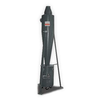 cyclone dust collector / pneumatic backblowing