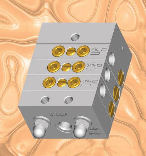 centralized lubrication system progressive feeder