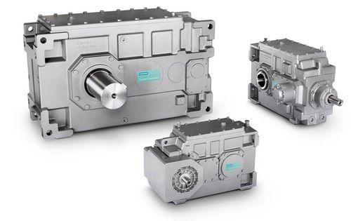 bevel gear reducer / helical / parallel shaft / industrial