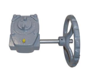 worm gear reducer / for butterfly valves