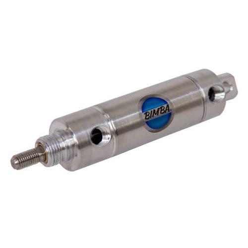 pneumatic cylinder / with threaded rods / double-acting