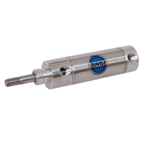 pneumatic cylinder / double-acting / with adjustable cushions