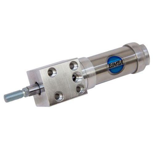 hydraulic cylinder / double-acting / stainless steel