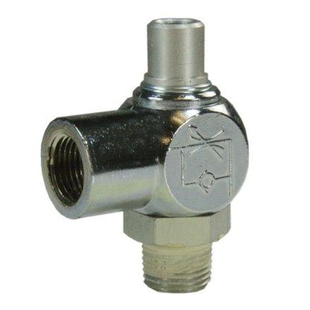 needle valve / flow-control / for exhaust gas