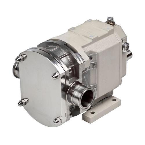 beverage pump / electric / rotary lobe / for hygienic applications