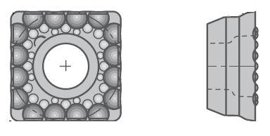 square cutting insert