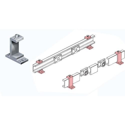 fastening bracket / clamping / steel